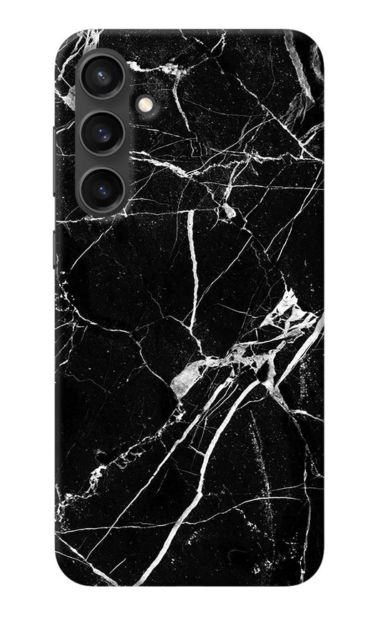 Black Marble Pattern Samsung S23 Back Cover