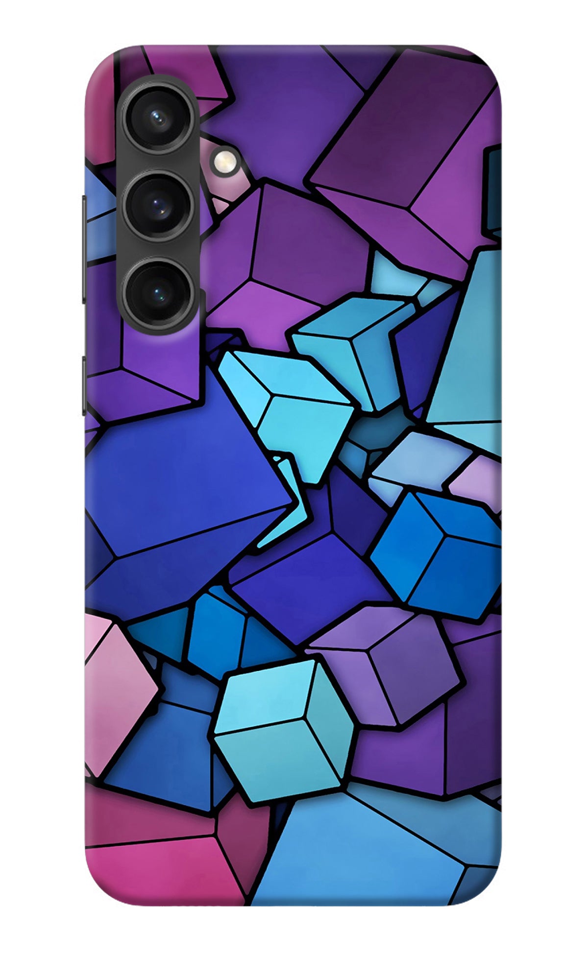 Cubic Abstract Samsung S23 Back Cover