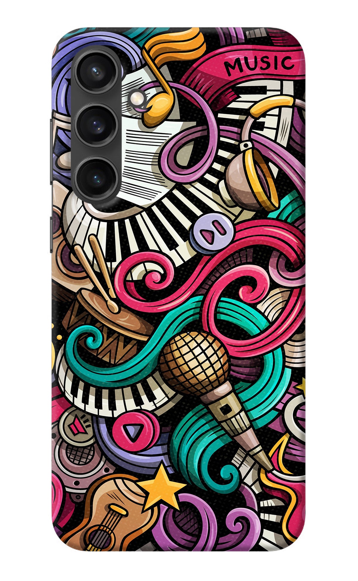 Music Abstract Samsung S23 Back Cover