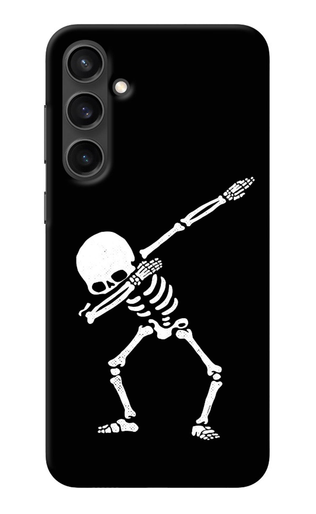 Dabbing Skeleton Art Samsung S23 Back Cover