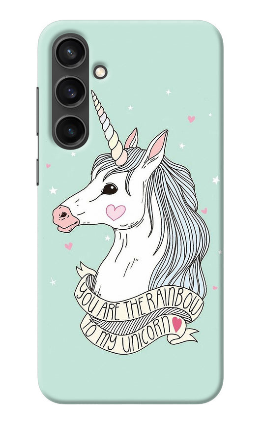 Unicorn Wallpaper Samsung S23 Back Cover