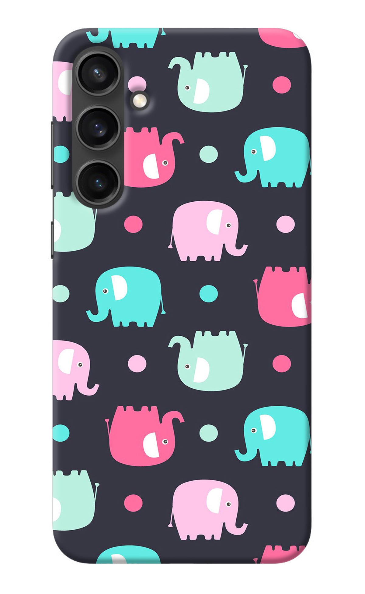 Elephants Samsung S23 Back Cover