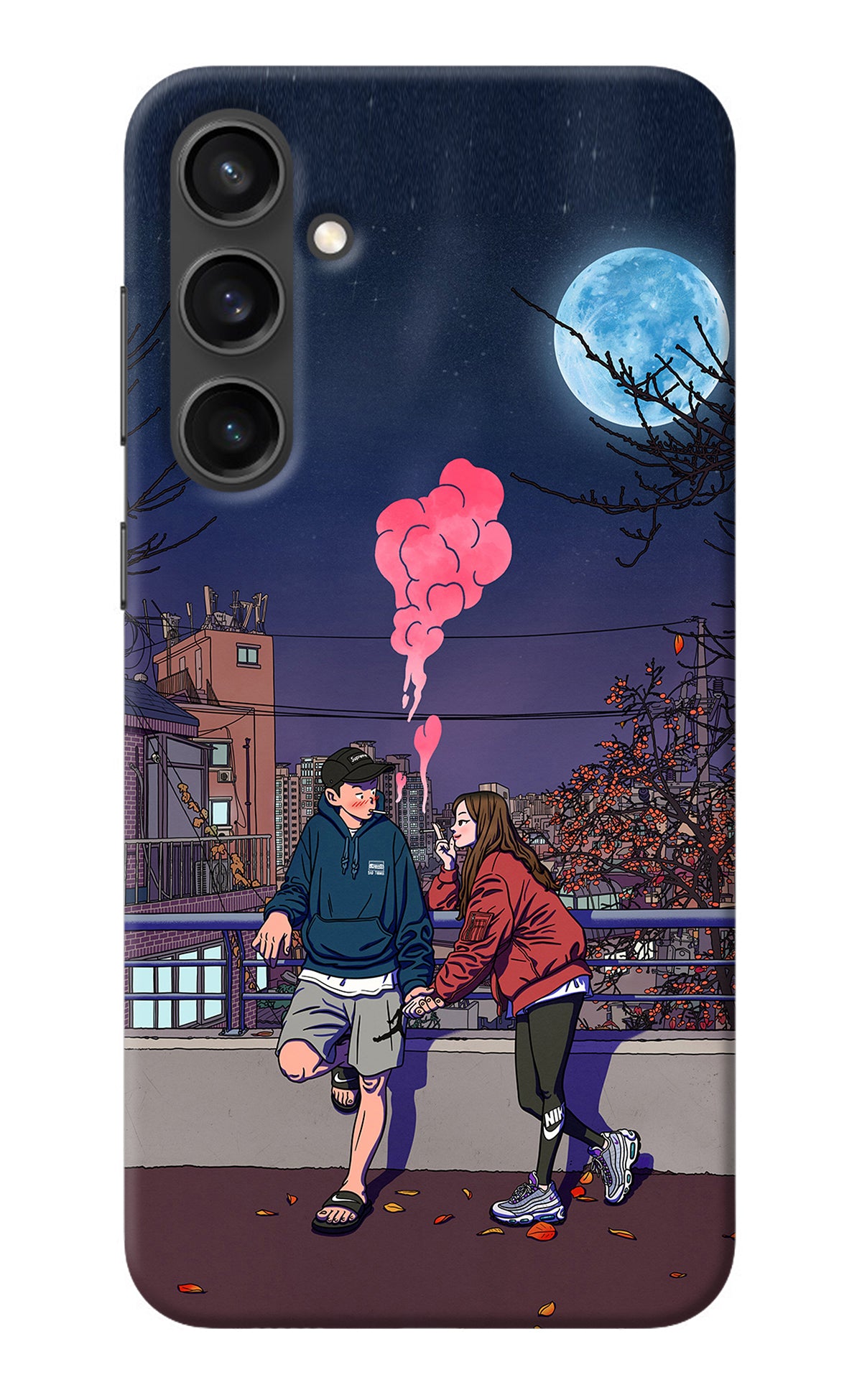 Chilling Couple Samsung S23 Back Cover