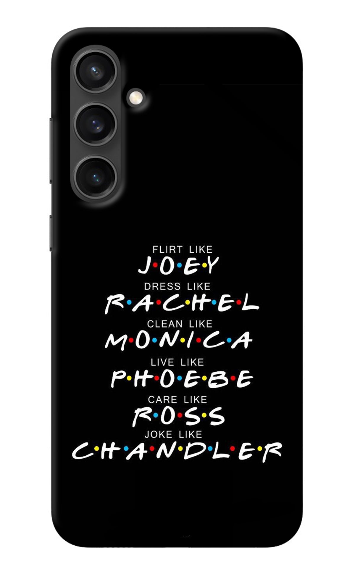 FRIENDS Character Samsung S23 Back Cover