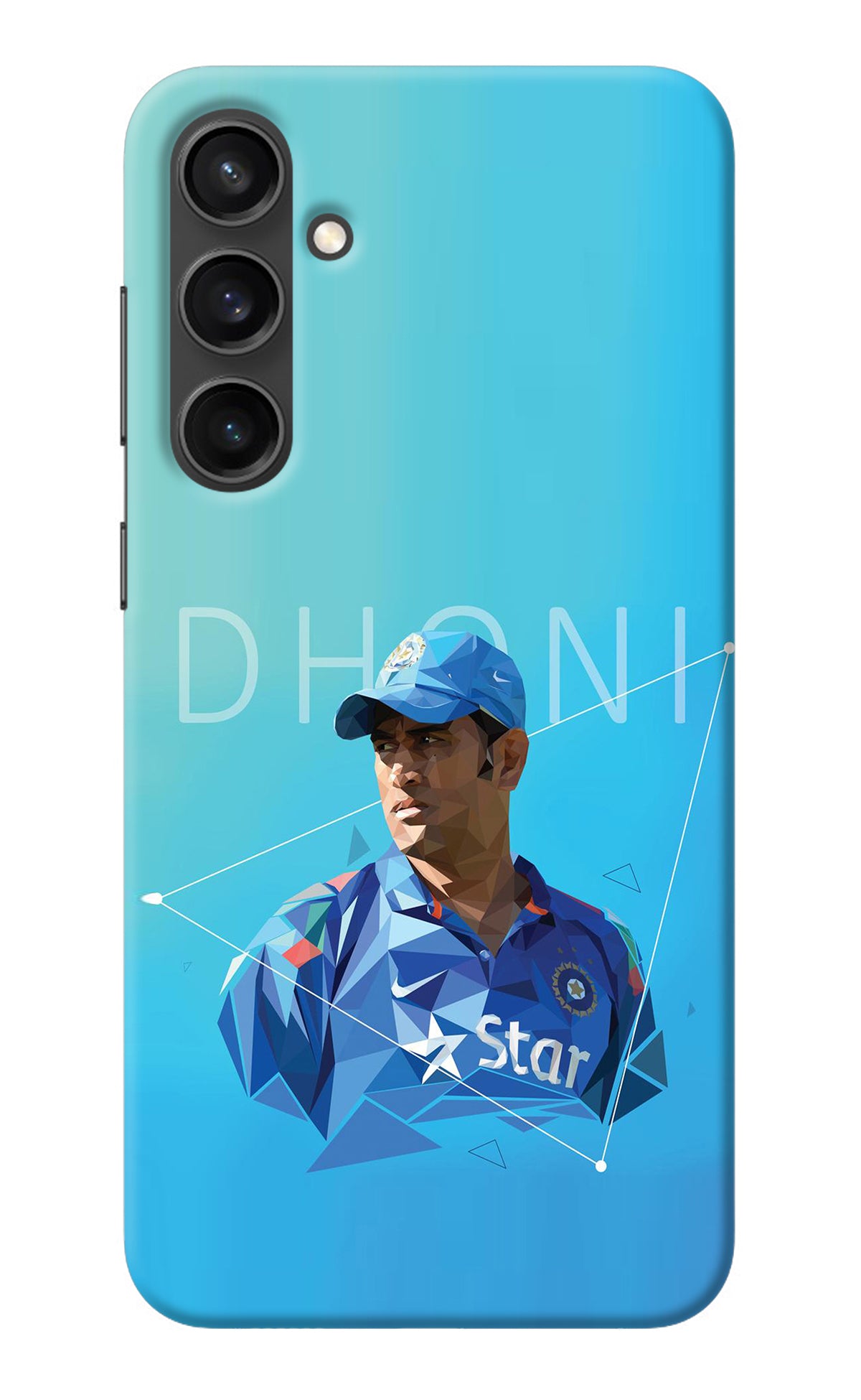 Dhoni Artwork Samsung S23 Back Cover