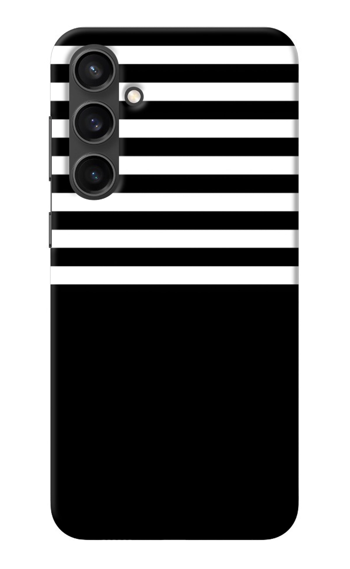 Black and White Print Samsung S23 Back Cover