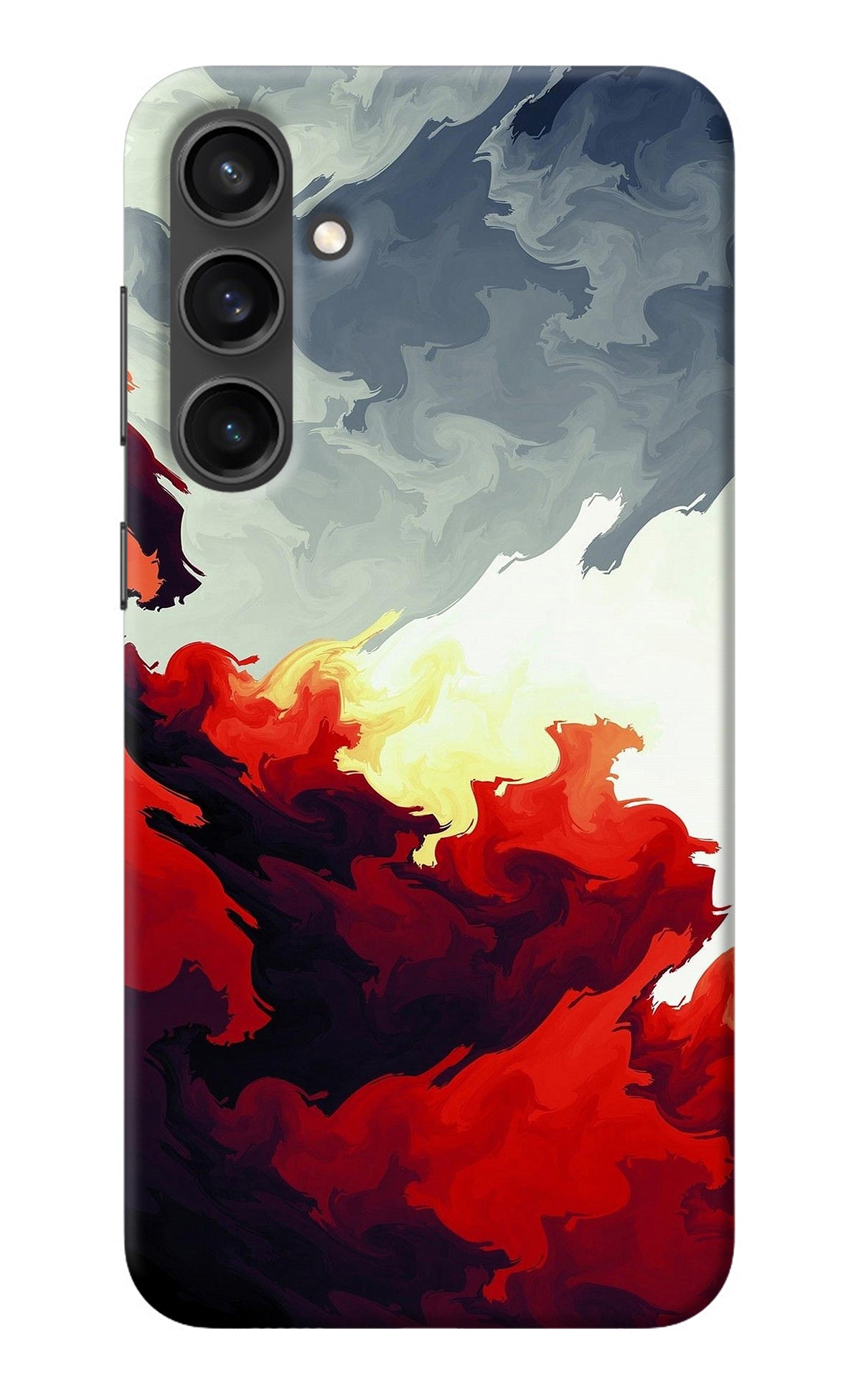 Fire Cloud Samsung S23 Back Cover