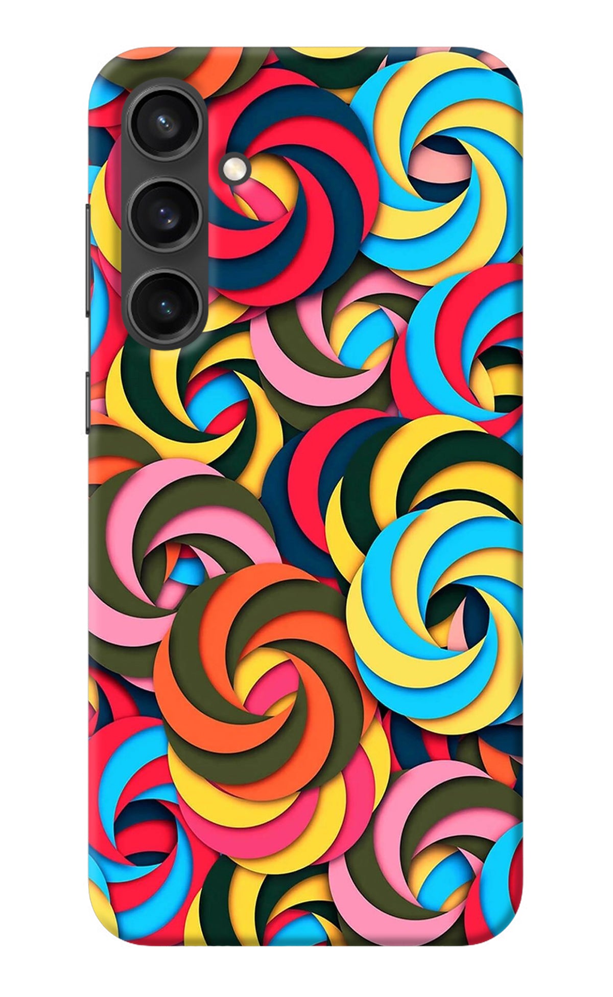 Spiral Pattern Samsung S23 Back Cover