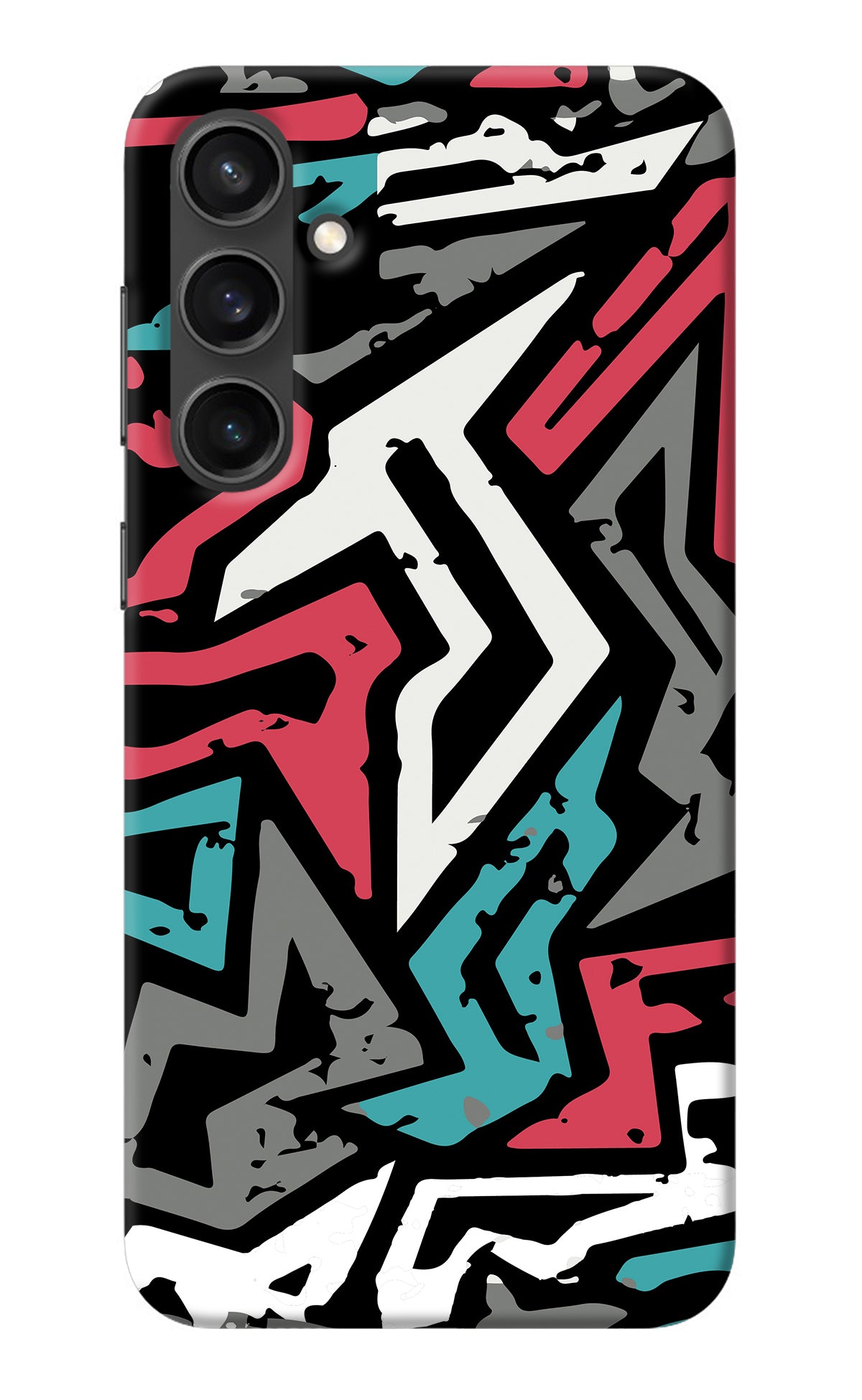 Geometric Graffiti Samsung S23 Back Cover