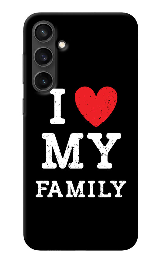 I Love My Family Samsung S23 Back Cover