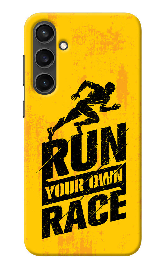 Run Your Own Race Samsung S23 Back Cover