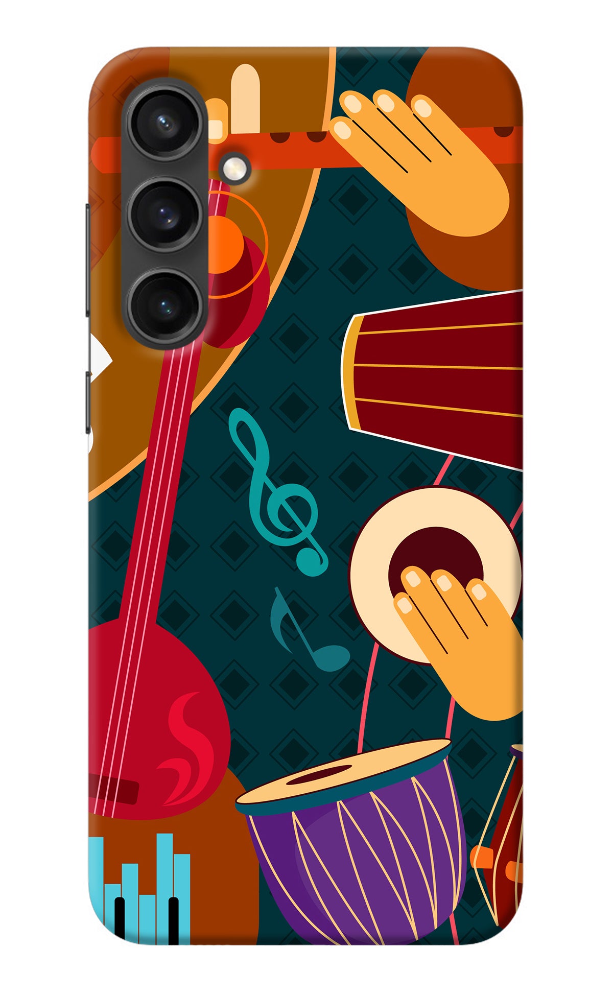 Music Instrument Samsung S23 Back Cover