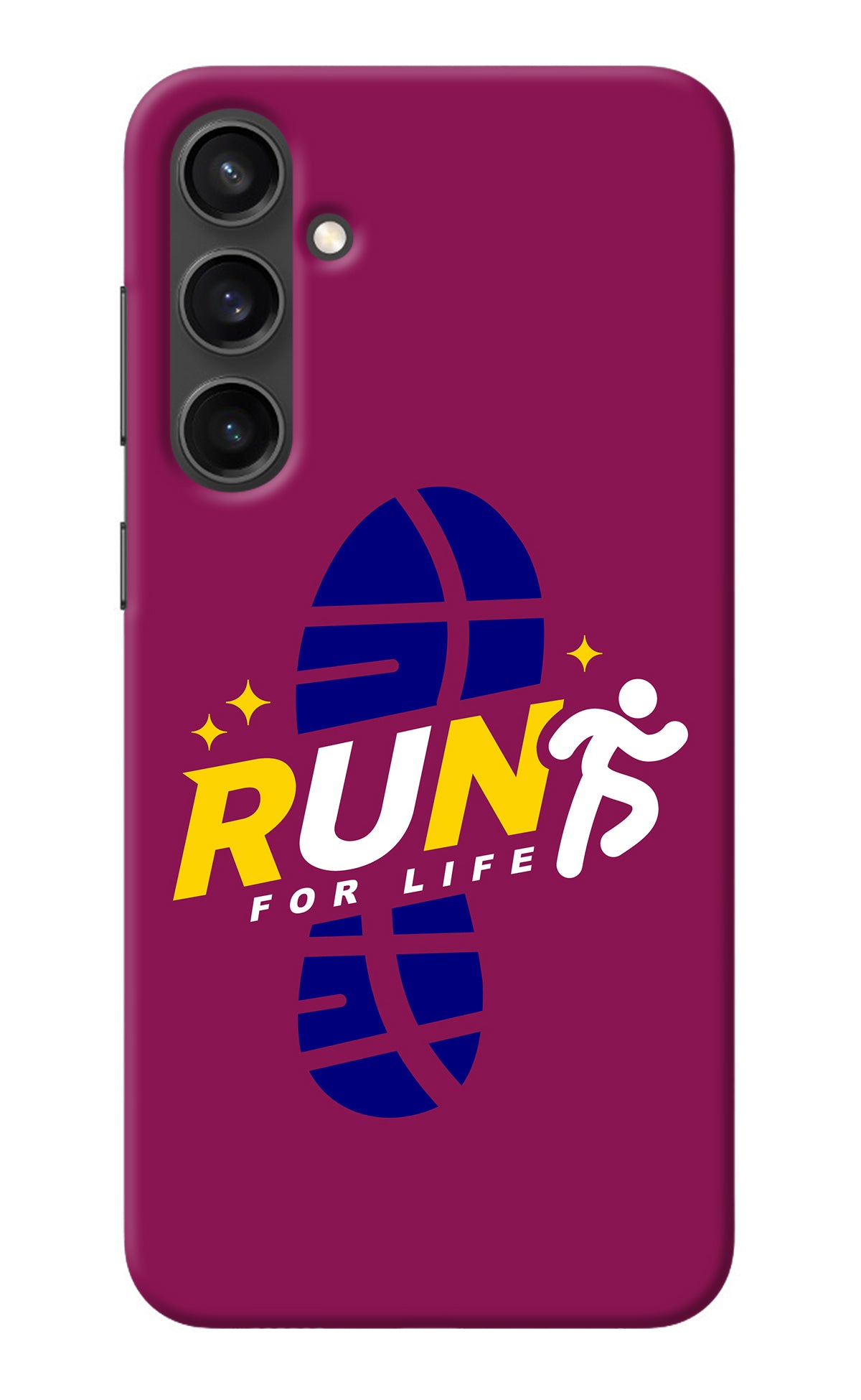 Run for Life Samsung S23 Back Cover