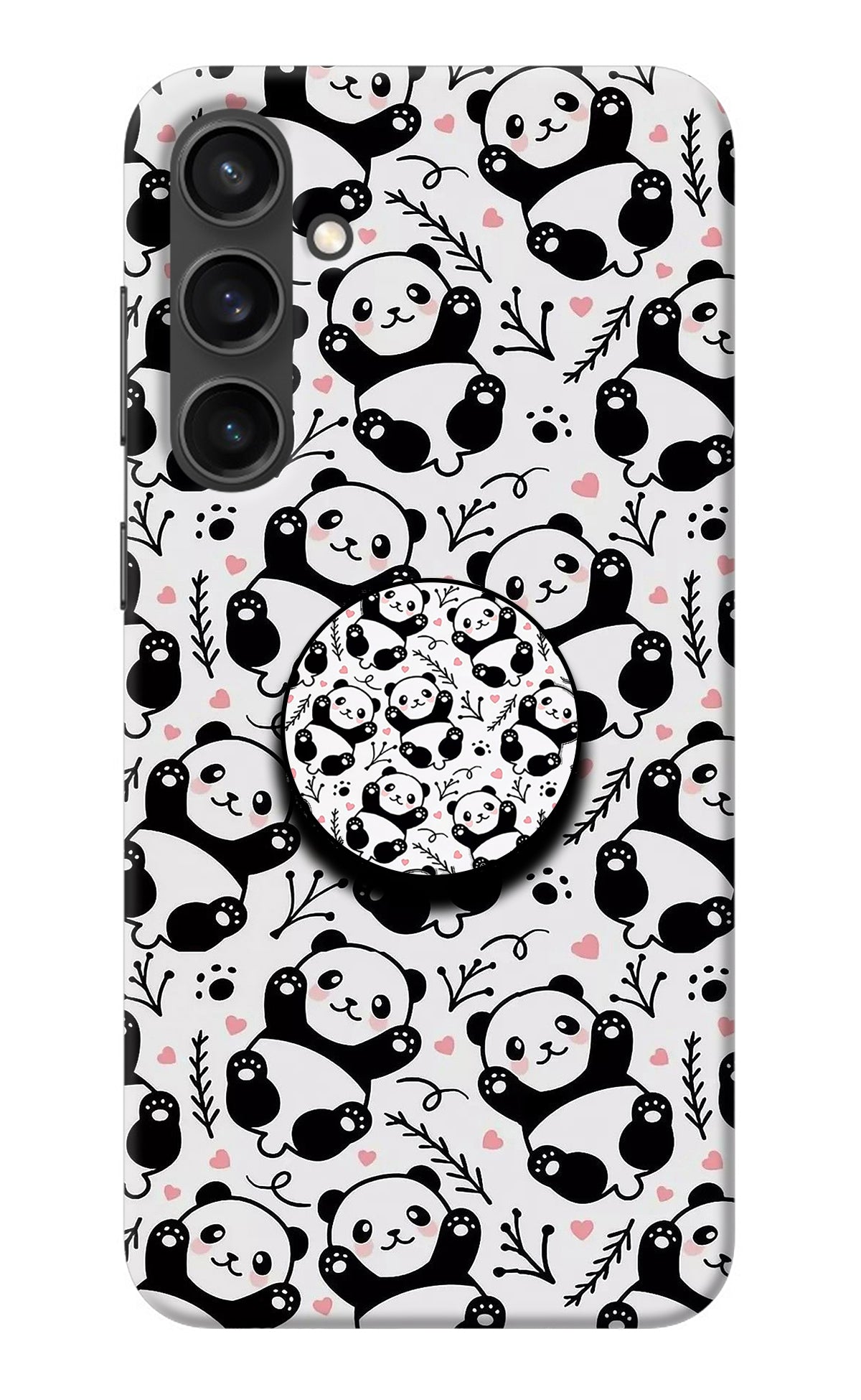 Cute Panda Samsung S23 Pop Case