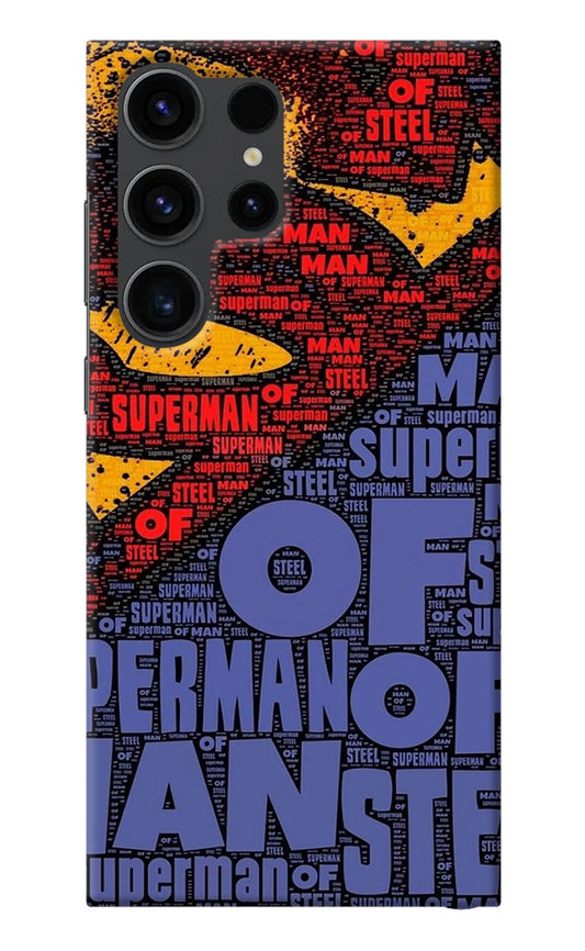 Superman Samsung S23 Ultra Back Cover