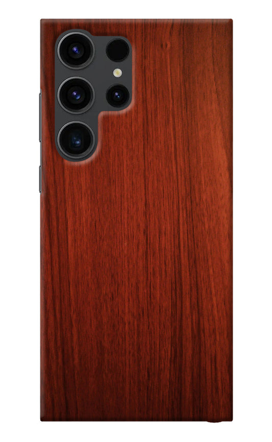 Wooden Plain Pattern Samsung S23 Ultra Back Cover