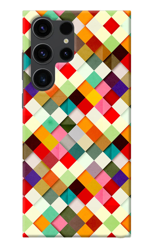 Geometric Abstract Colorful Samsung S23 Ultra Back Cover