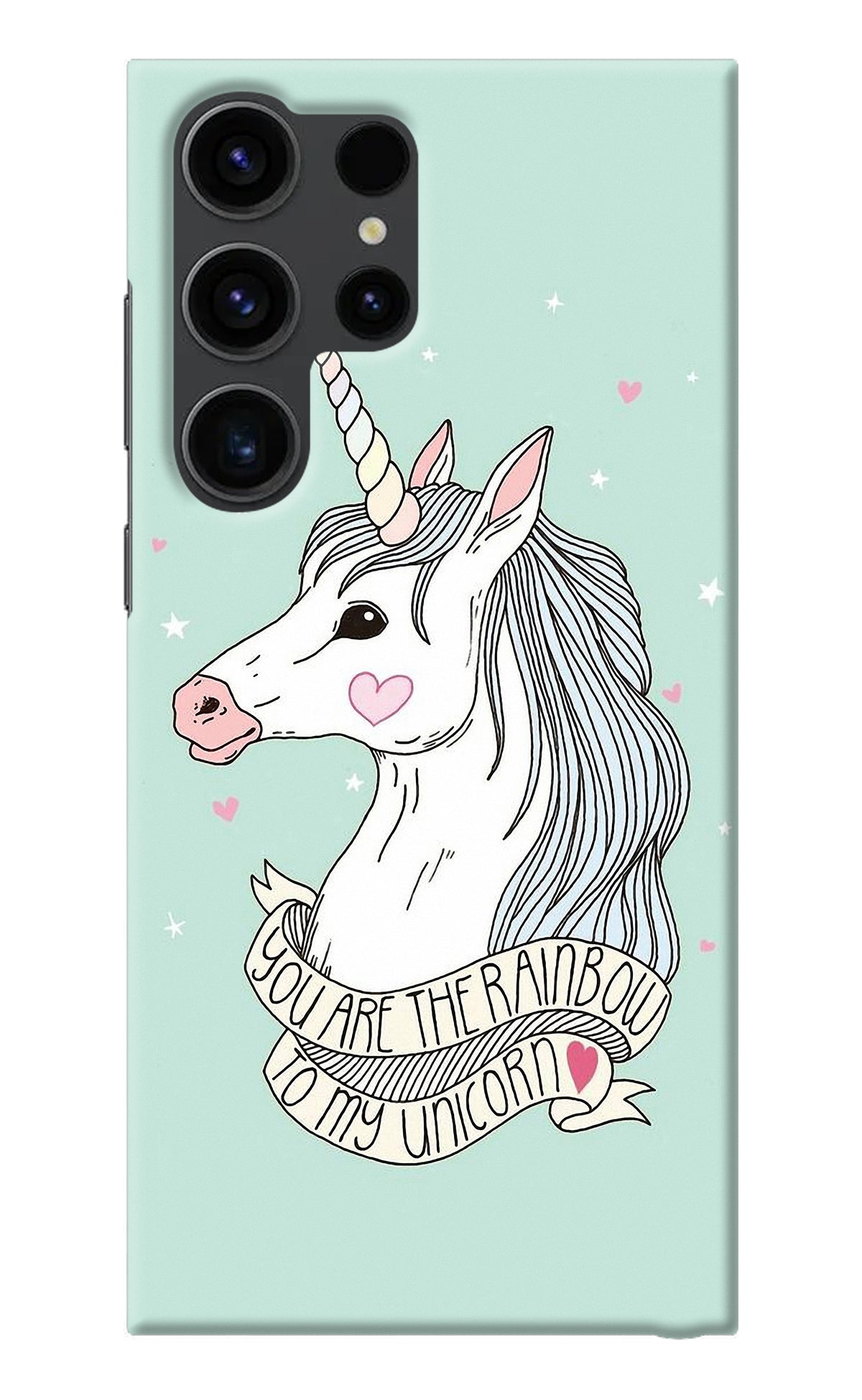 Unicorn Wallpaper Samsung S23 Ultra Back Cover