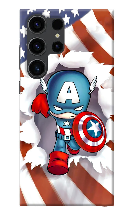 Captain America Samsung S23 Ultra Back Cover