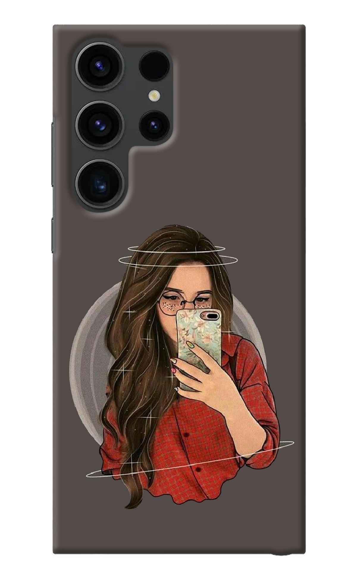 Selfie Queen Samsung S23 Ultra Back Cover