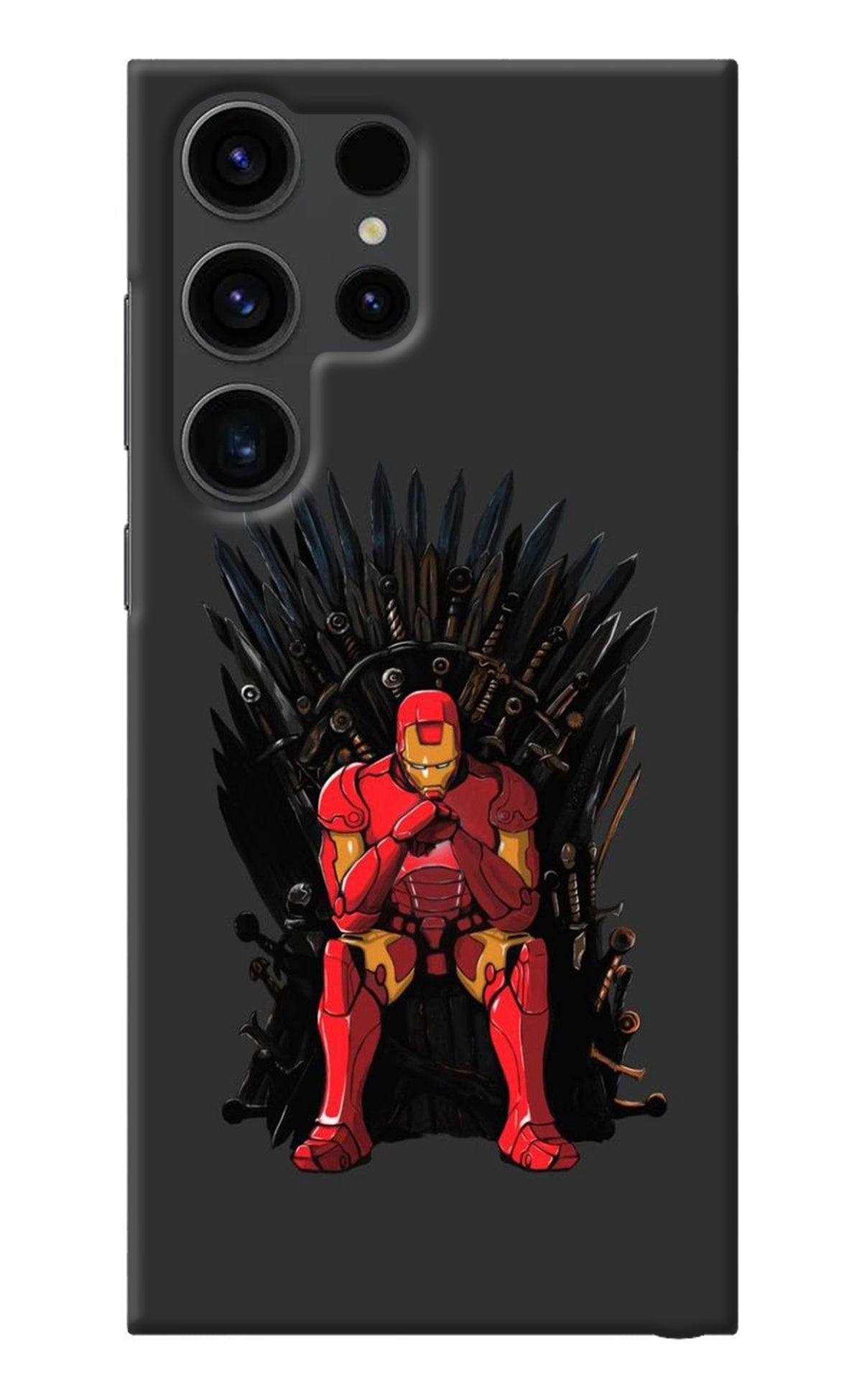 Ironman Throne Samsung S23 Ultra Back Cover
