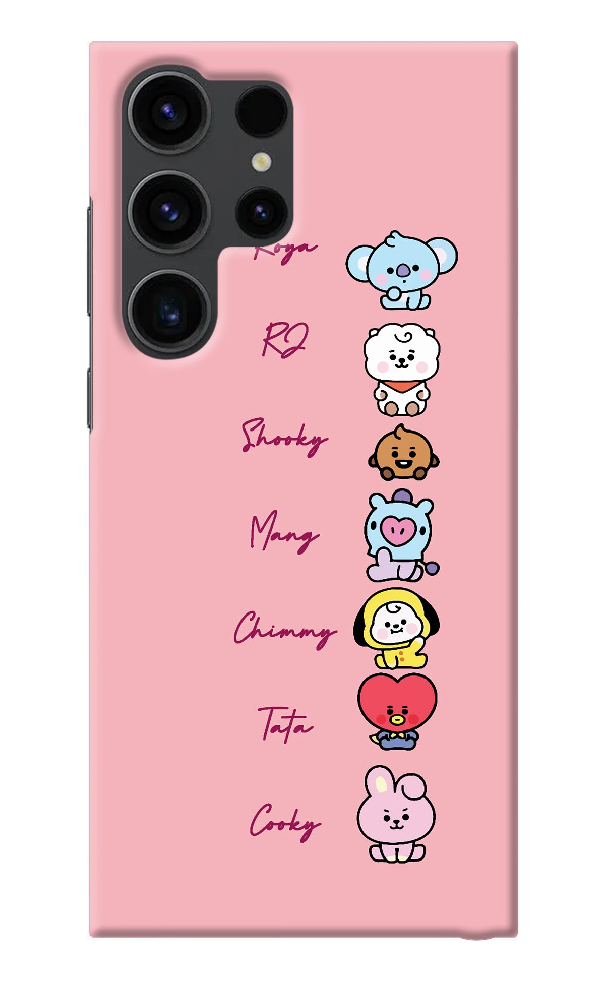 BTS names Samsung S23 Ultra Back Cover