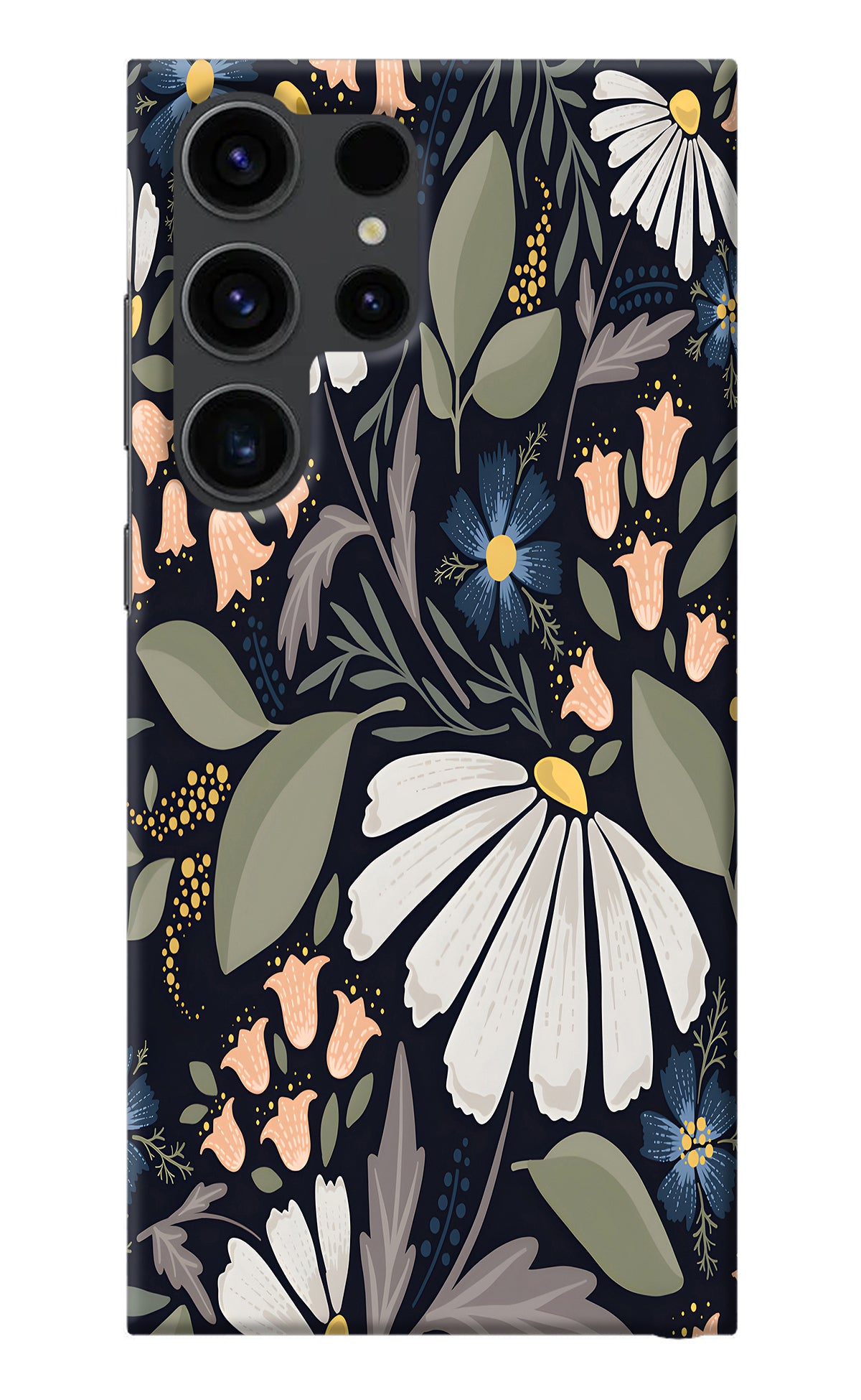 Flowers Art Samsung S23 Ultra Back Cover