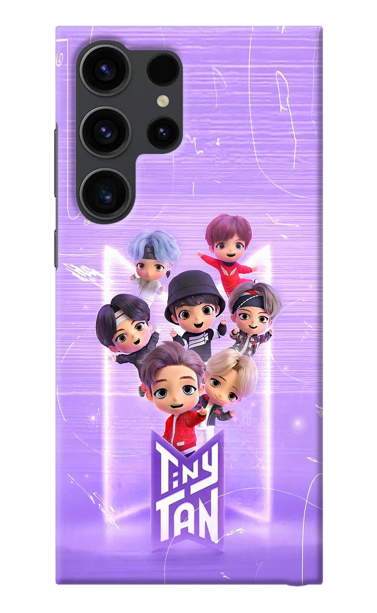 BTS Tiny Tan Samsung S23 Ultra Back Cover