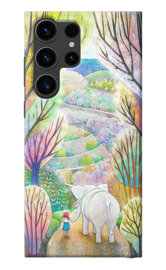 Nature Painting Samsung S23 Ultra Back Cover