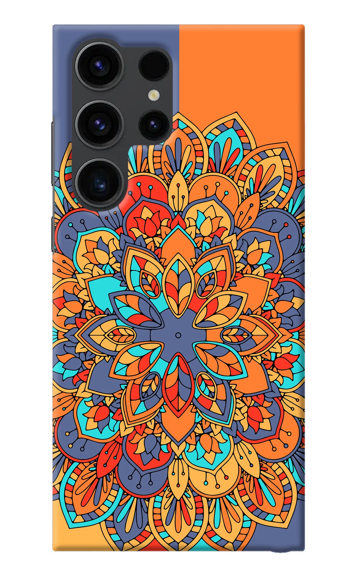 Color Mandala Samsung S23 Ultra Back Cover