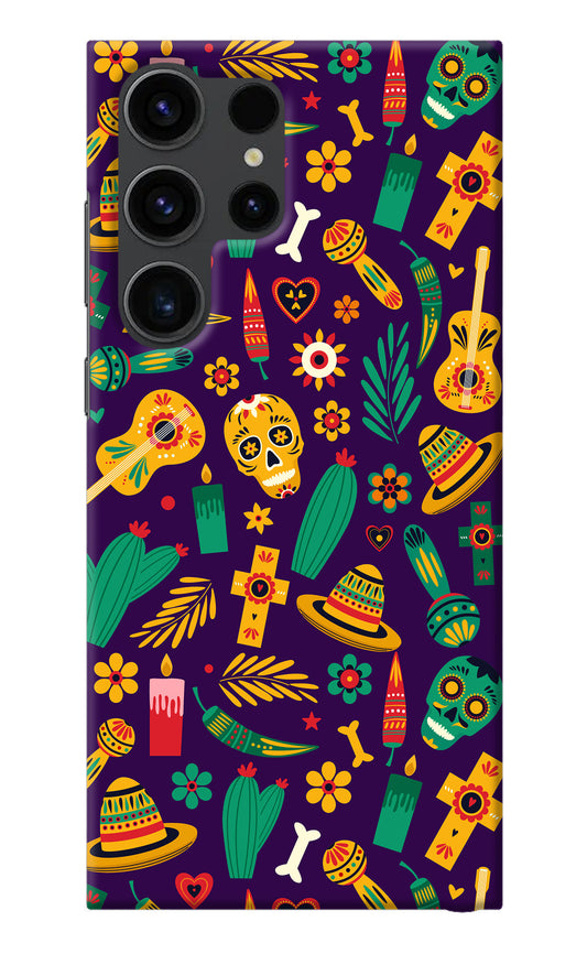 Mexican Artwork Samsung S23 Ultra Back Cover