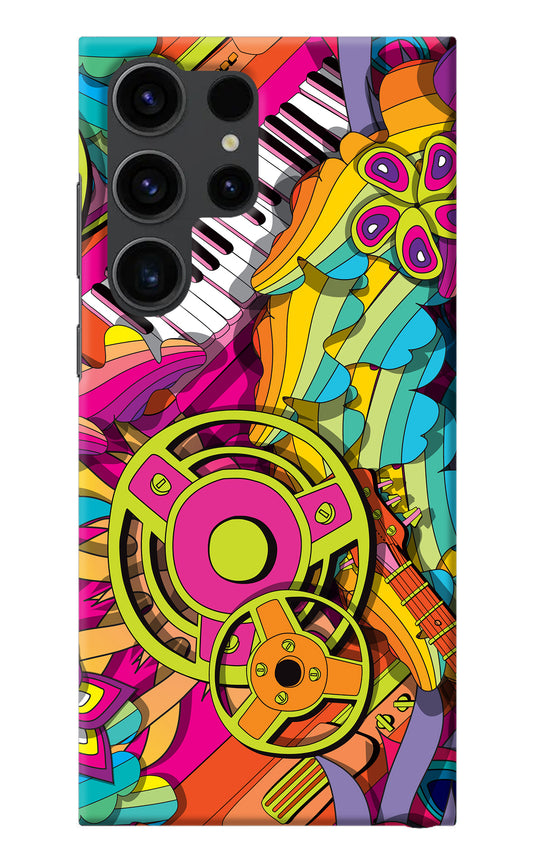 Music Doodle Samsung S23 Ultra Back Cover