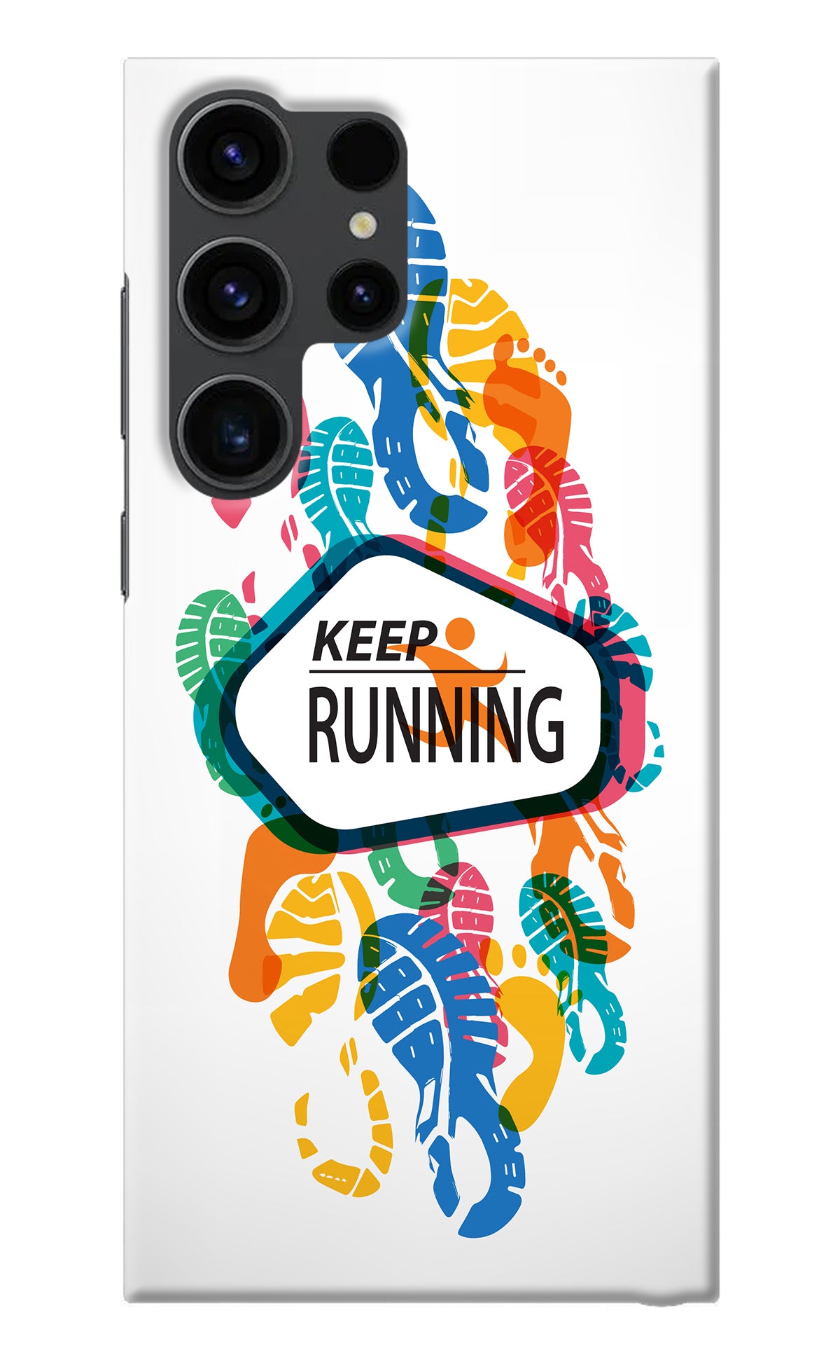 Keep Running Samsung S23 Ultra Back Cover