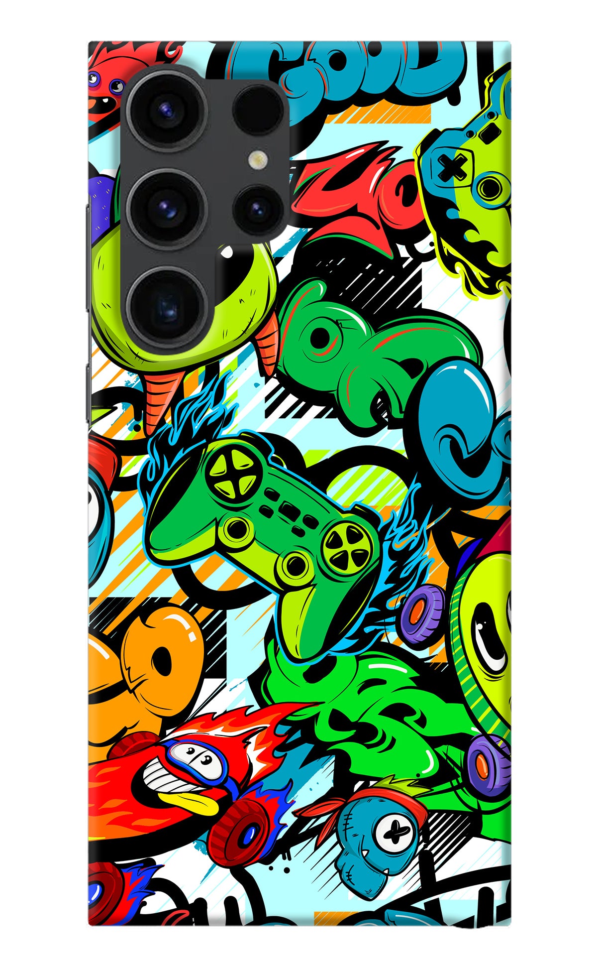 Game Doodle Samsung S23 Ultra Back Cover