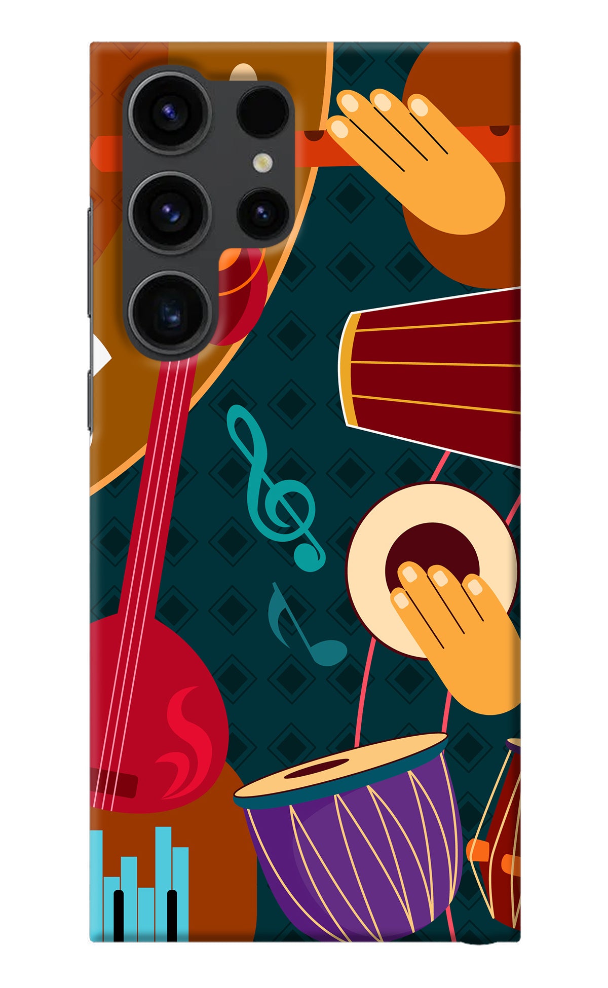 Music Instrument Samsung S23 Ultra Back Cover