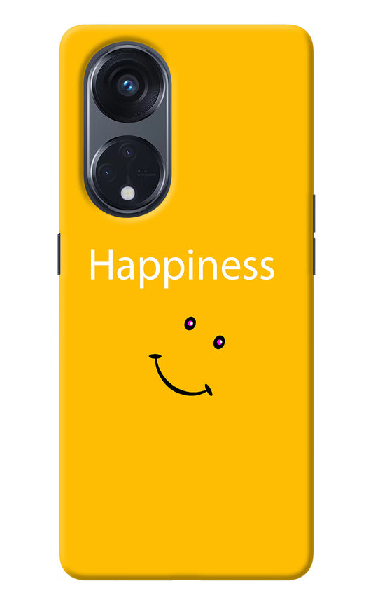 Happiness With Smiley Oppo Reno8 T 5G Back Cover