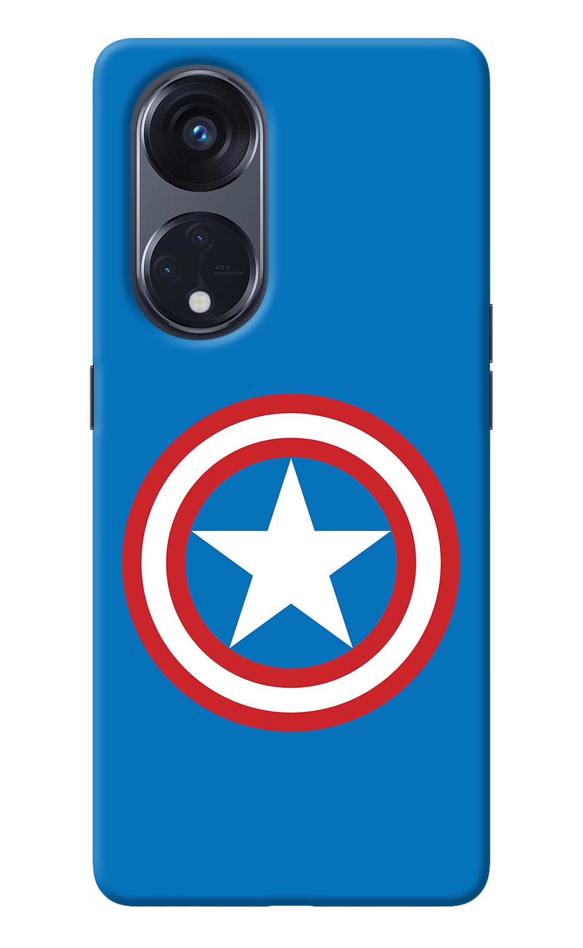 Captain America Logo Oppo Reno8 T 5G Back Cover