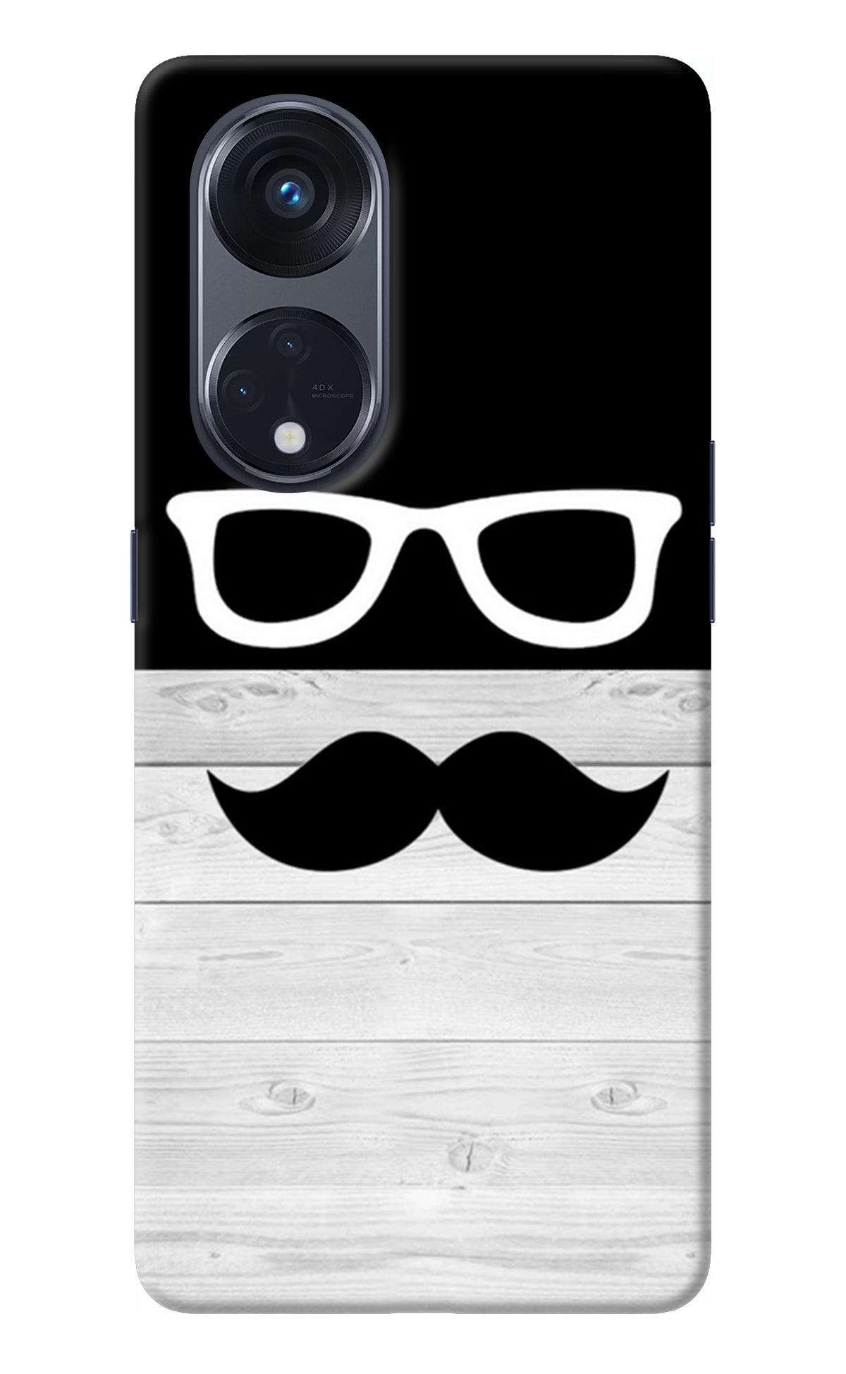 Mustache Oppo Reno8 T 5G Back Cover