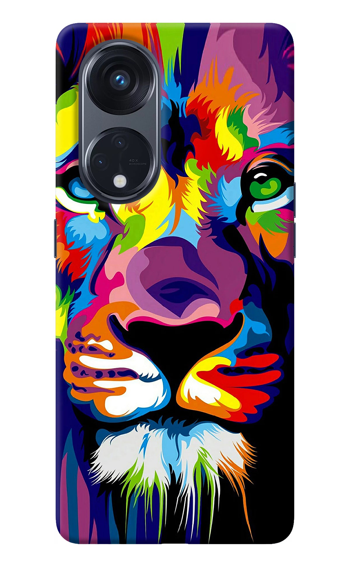 Lion Oppo Reno8 T 5G Back Cover