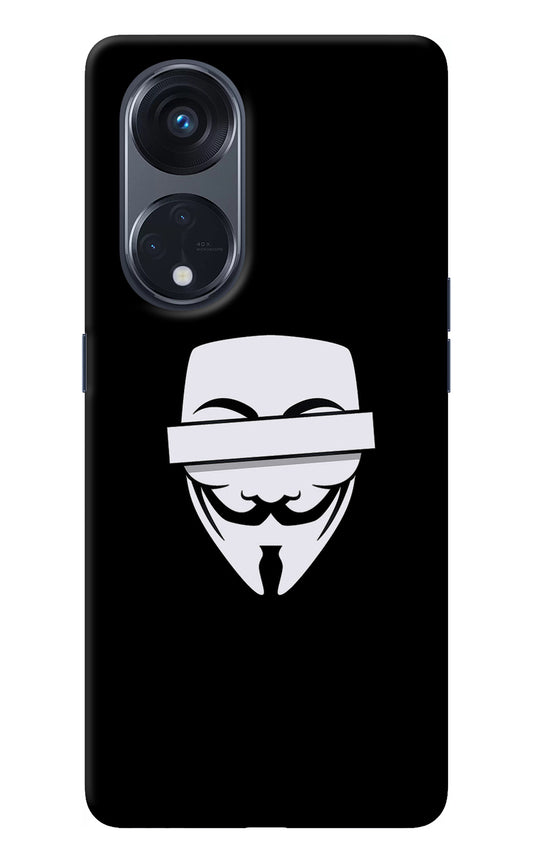 Anonymous Face Oppo Reno8 T 5G Back Cover