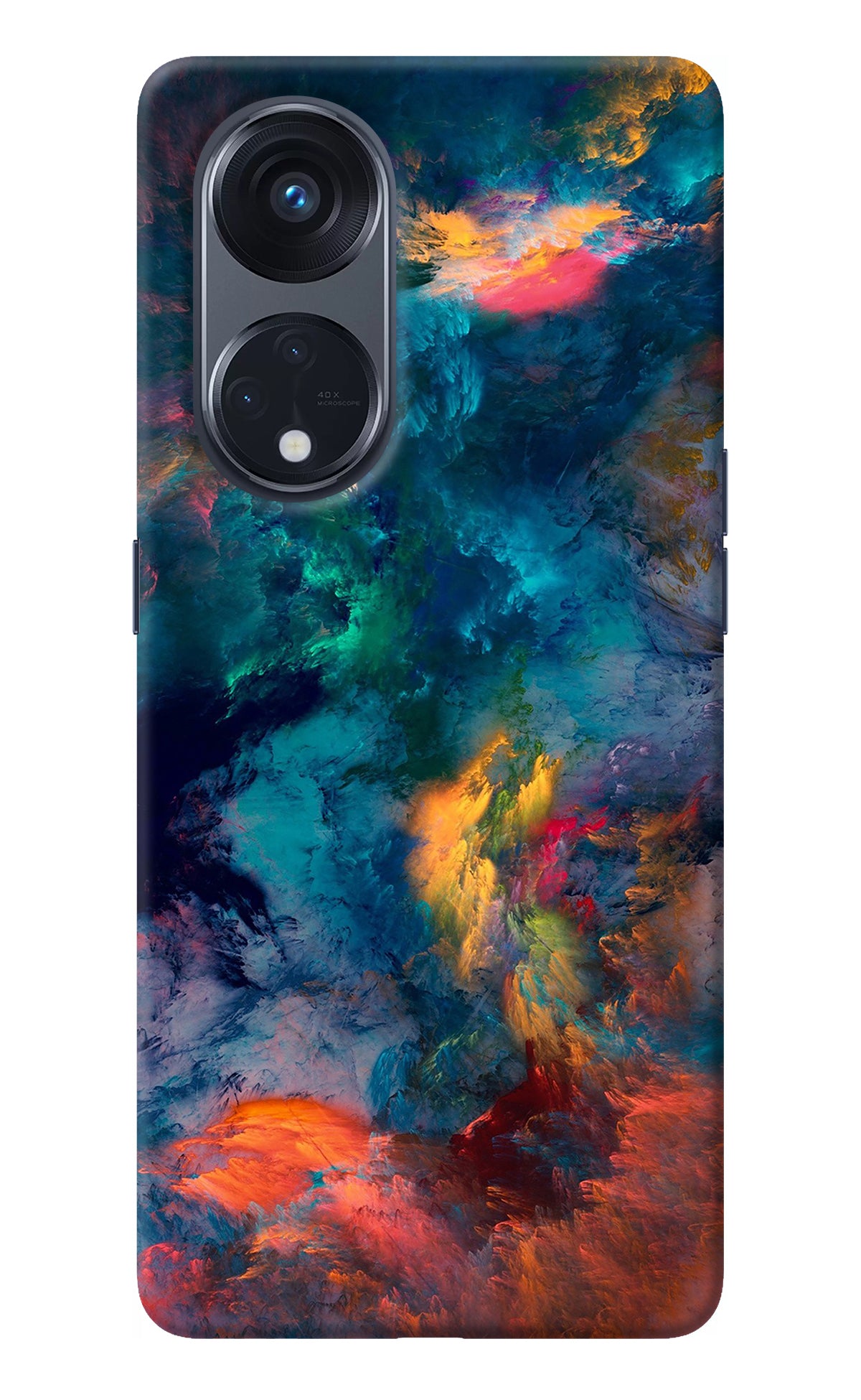 Artwork Paint Oppo Reno8 T 5G Back Cover