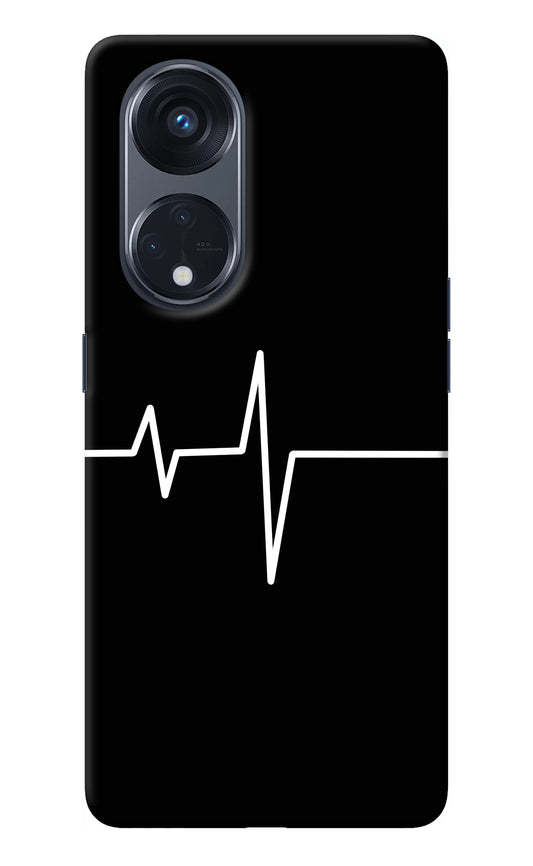 Heart Beats Oppo Reno8 T 5G Back Cover