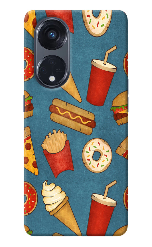 Foodie Oppo Reno8 T 5G Back Cover