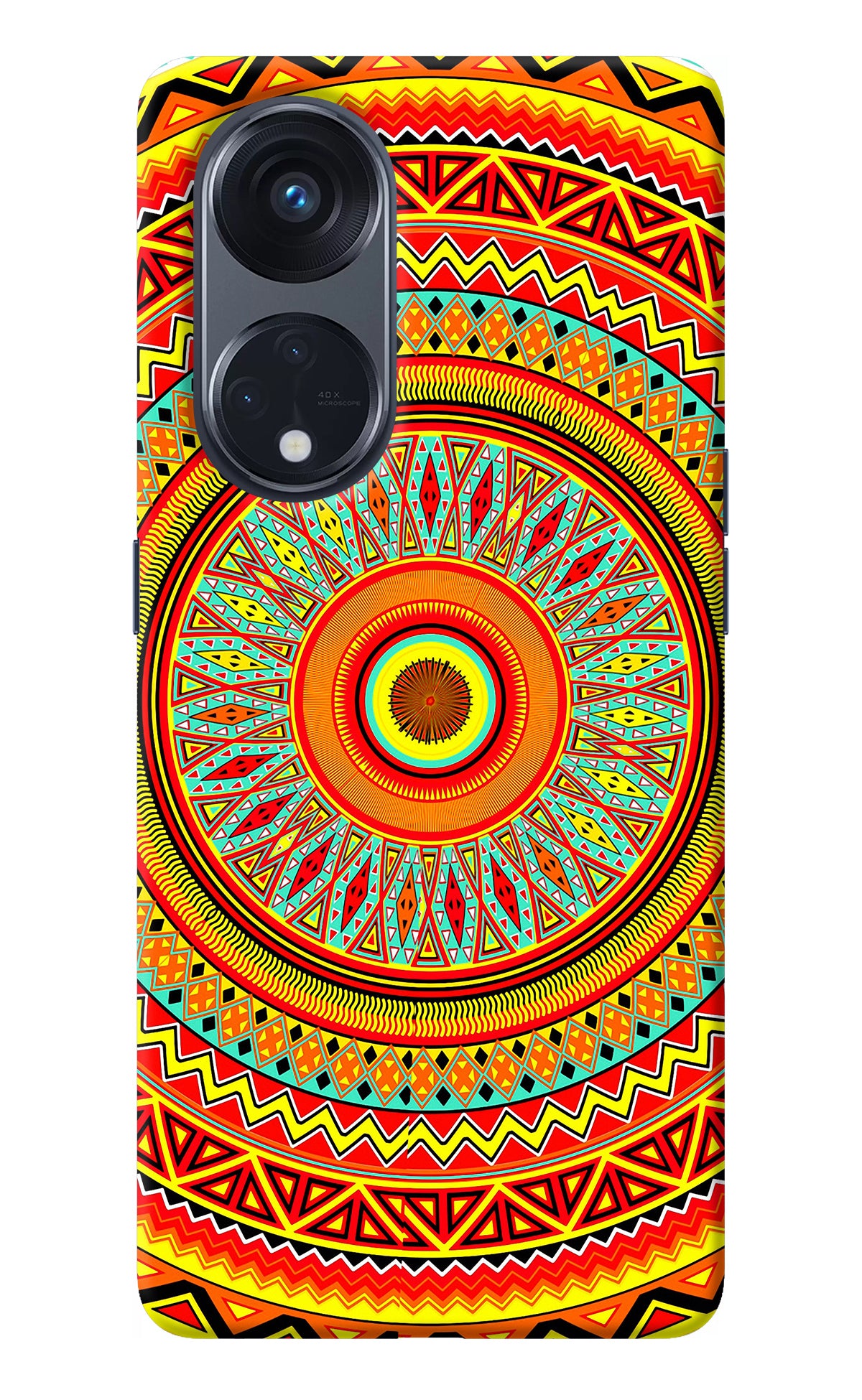 Mandala Pattern Oppo Reno8 T 5G Back Cover