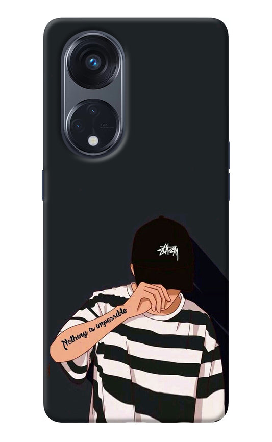 Aesthetic Boy Oppo Reno8 T 5G Back Cover