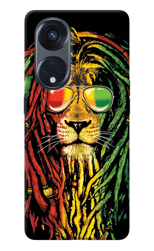 Rasta Lion Oppo Reno8 T 5G Back Cover