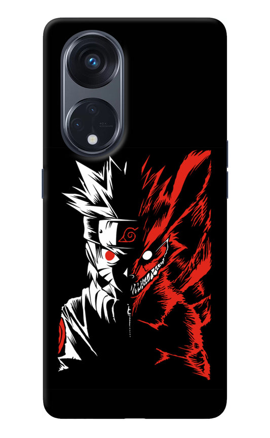 Naruto Two Face Oppo Reno8 T 5G Back Cover