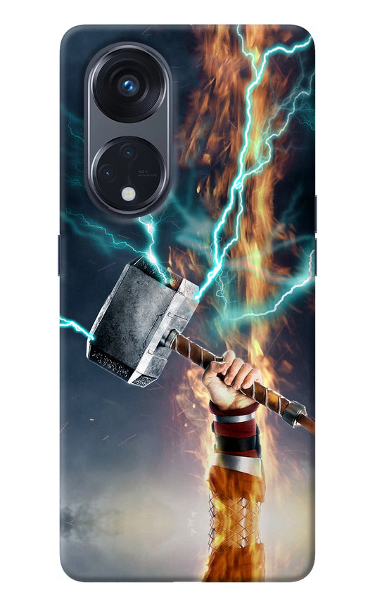 Thor Hammer Mjolnir Oppo Reno8 T 5G Back Cover