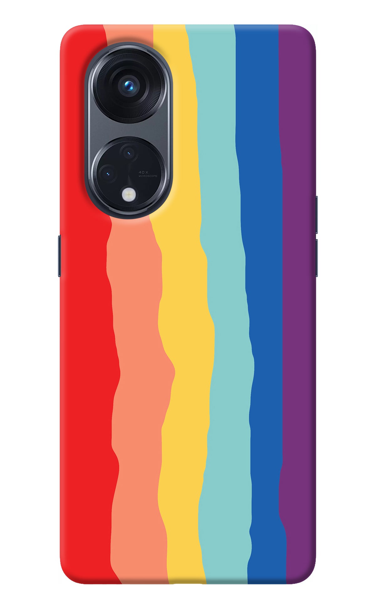 Rainbow Oppo Reno8 T 5G Back Cover