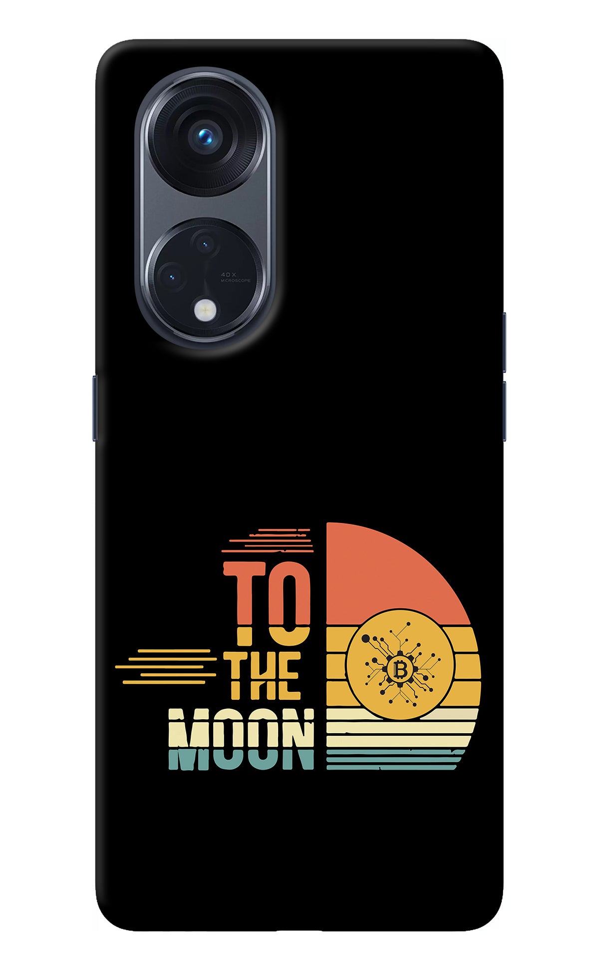 To the Moon Oppo Reno8 T 5G Back Cover